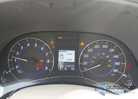 2012 Infiniti Fx35 z USA, uszkodzony, nr VIN JN8AS1MW0CM153496